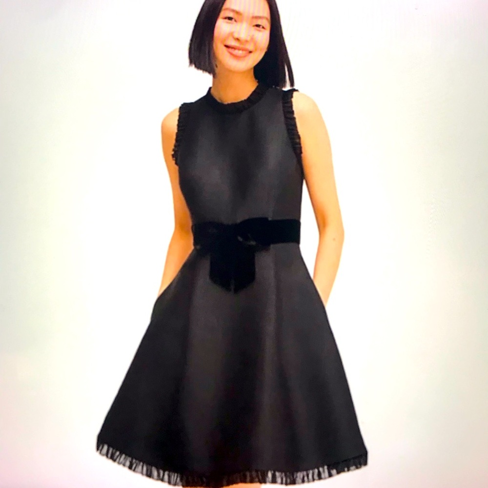 Kate Spade New York Cocktail Dress w/ Velvet Bow